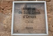 Cartell: Església de Sant Genís d'Orriols  1de4