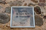 Cartell: Església de Sant Pere de Vilarnadal. 1de3