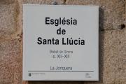 Cartell: Església de Santa  Llúcia  1de4