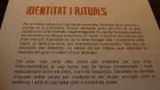 Cartell: Identitat i Rituals