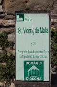 Cartell: St. Vicenç de Malla. 01de23