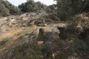 La necrópolis rupestre del Tossal de les Forques.