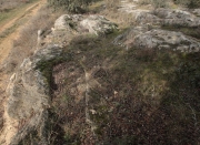 La necrópolis rupestre del Tossal de les Forques.