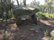 Dolmen de la Serra Cavallera per darrera