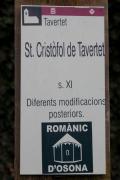 Cartell: St. Cristòfol de Tavertet 1de3