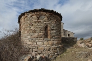 Absis  de sant Serni de Buseu, romànic rural.