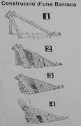 Construcció de barraca de carboner