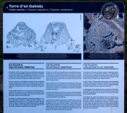 Cartell: Poblat talaiòtic de Torre d'en Galmés