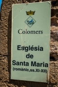 Cartell: Església de Santa Maria