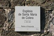 Cartell Església de Santa Maria de Colera 1de2