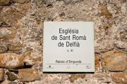 Cartell: Església de Sant Romà de Delfià 1de5