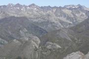 Vista des del cim del Taillon, 3144mts.