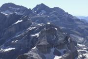 Vista des del cim del Taillon; Mont Perdut.