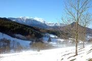 Paisatge nevat des del Col del Teil