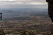 Vista des de la cova del  Cogulló