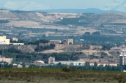 Castell de Gardeny, des  de L'Aeròdrom d'Alfés.