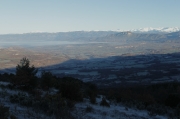 Vistes d'Isona i Conca Dellà des del coll de Comiols.