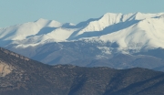 Vistes del pirineu des del coll de Comiols.