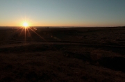 Posta de sol a Gallocanta