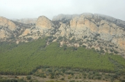 Montsec d'Ares. Vesant sud.