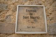 Cartell: Esglesia de Sant Maurici