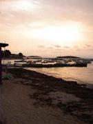 Amanecer en la Platja d'en Bossa, Ibiza