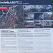 Cartell Necropolis de Cala Morell 01d32