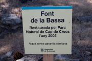 Cartell: Font de la Bassa 1de4