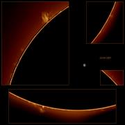 Protuberàncies solars d'aquest matí (02-09-2007)