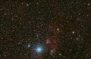 Nebuloses IC63 i IC59