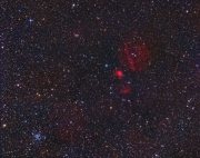 Nebuloses prop del cúmul d'estels M36